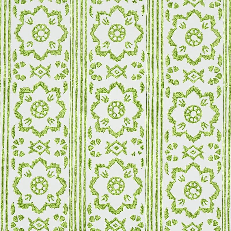 Schumacher Sunda Hand Blocked Print Wallpaper