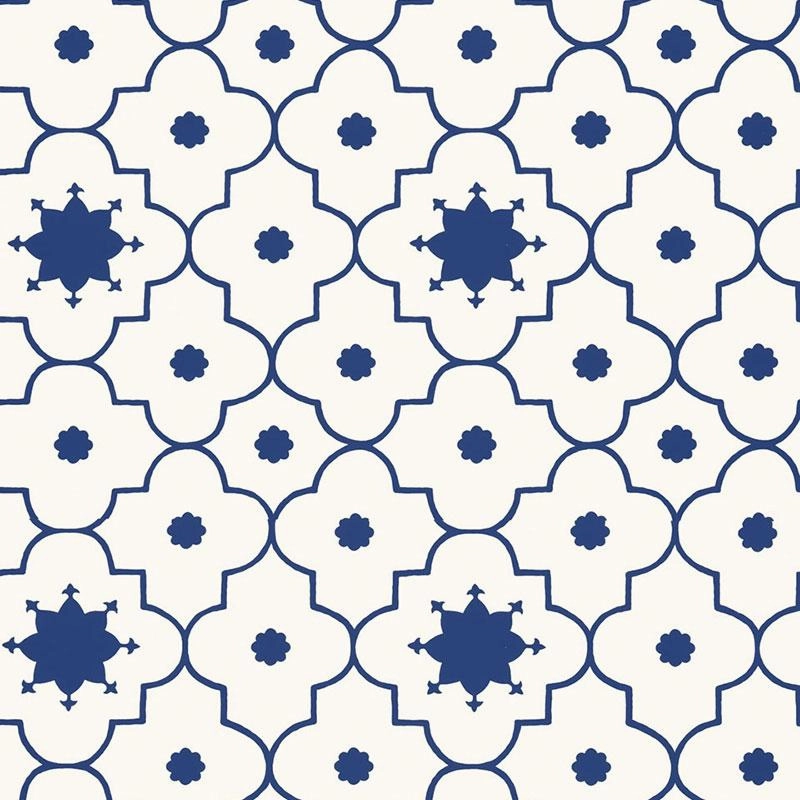 Schumacher Taj Trellis Wallpaper