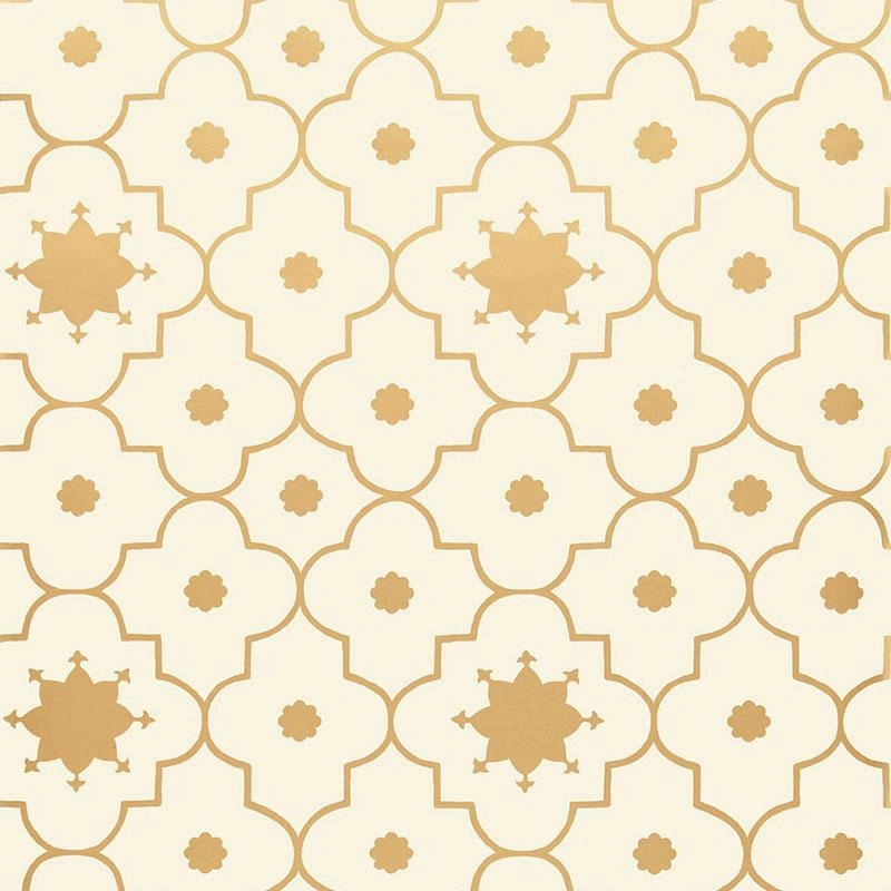 Schumacher Taj Trellis Wallpaper