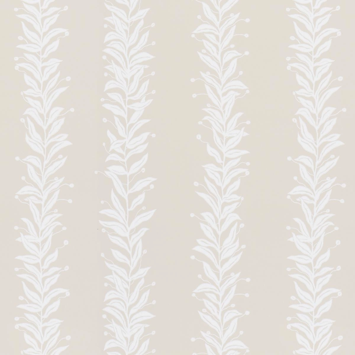 Schumacher Tendril Stripe Wallpaper