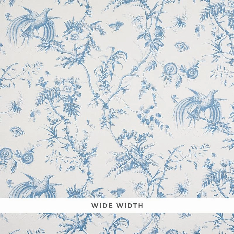 Schumacher Toile De La Prairie Wallpaper