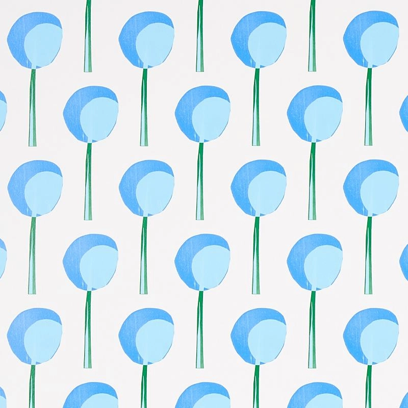 Schumacher Topiary Wallpaper