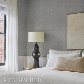 Schumacher Tortola Paperweave Wallpaper 