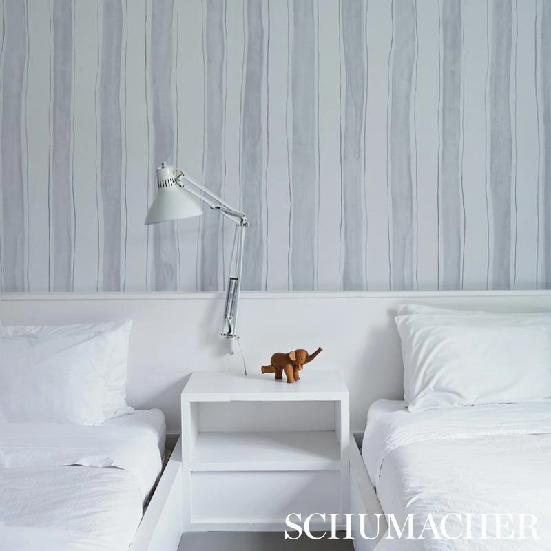 Schumacher Tracing Stripes Wallpaper