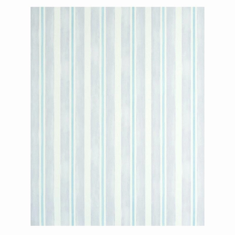 Schumacher Watercolor Stripe Wallpaper