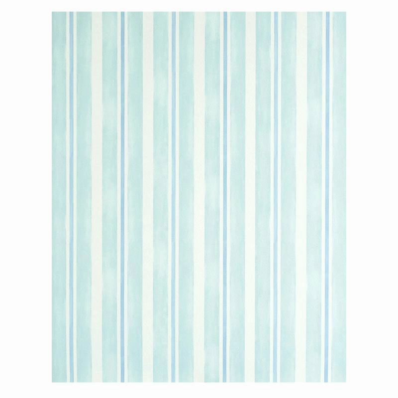 Schumacher Watercolor Stripe Wallpaper