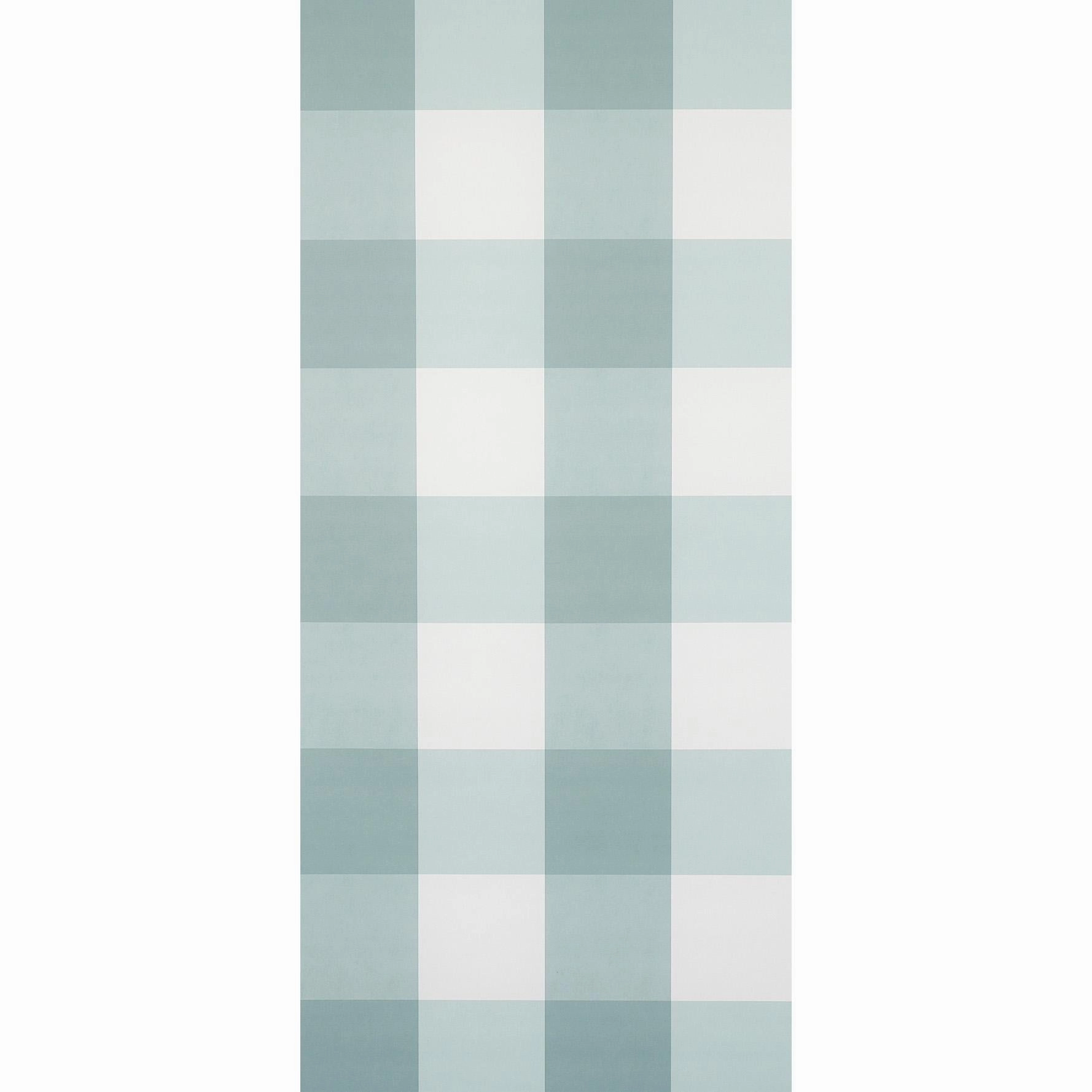 Schumacher Willa Check Large Wallpaper