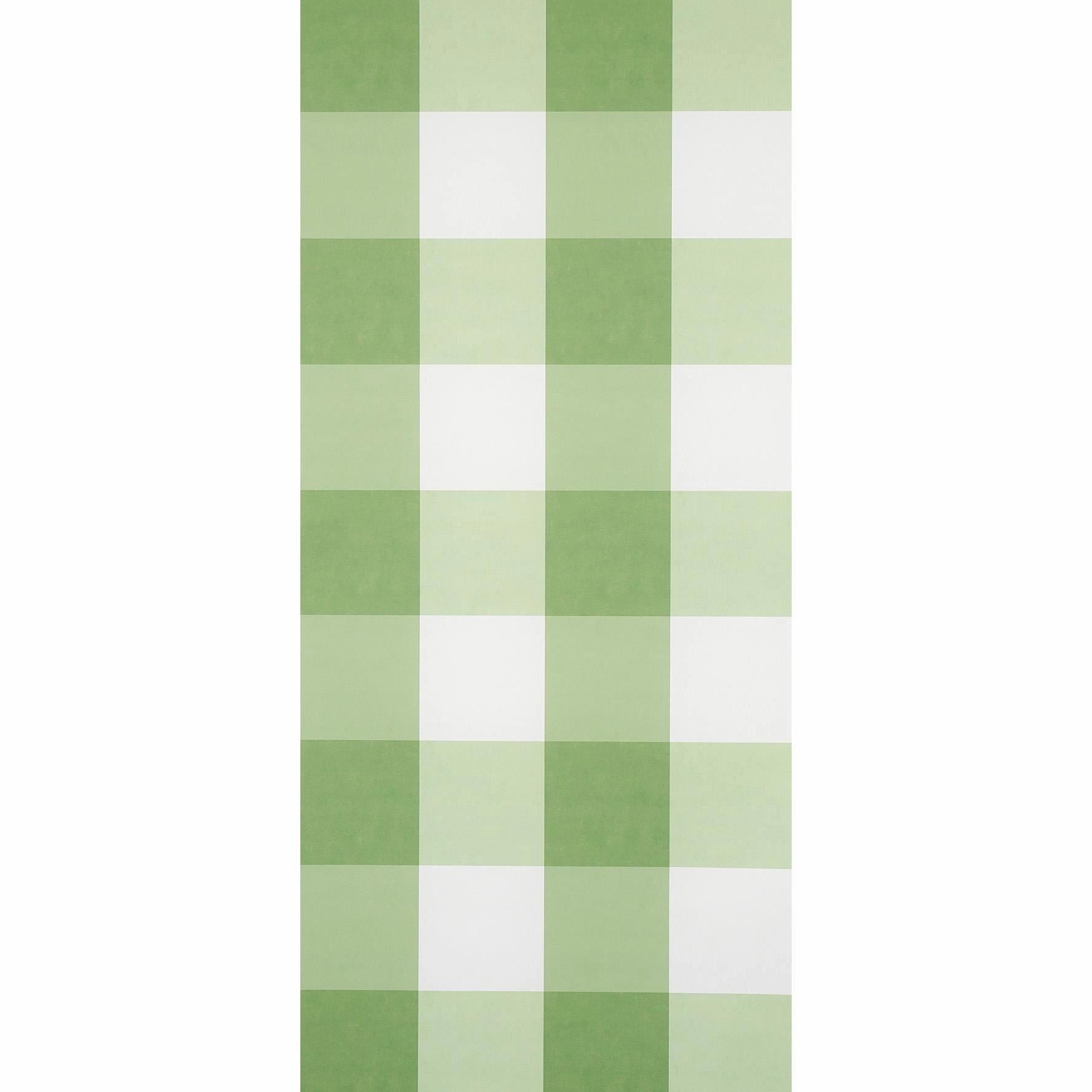 Schumacher Willa Check Large Wallpaper