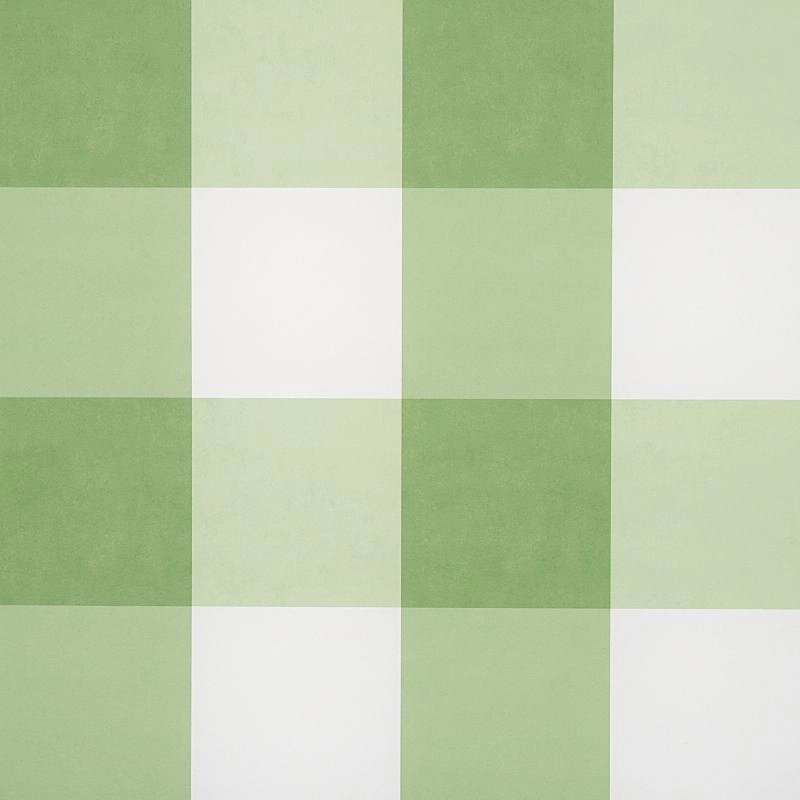 Schumacher Willa Check Large Wallpaper