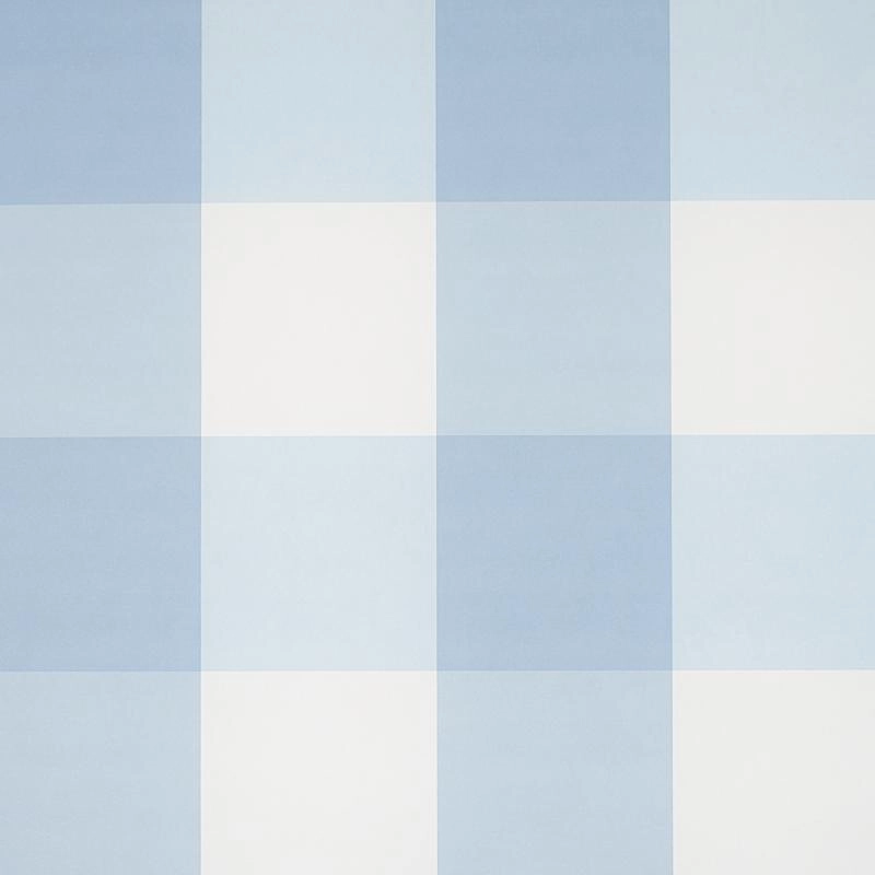 Schumacher Willa Check Large Wallpaper
