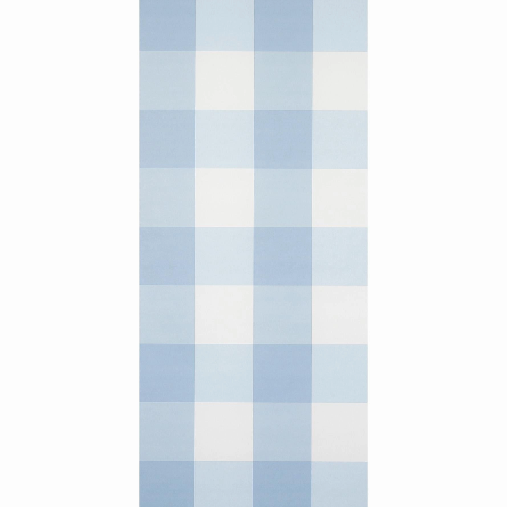 Schumacher Willa Check Large Wallpaper