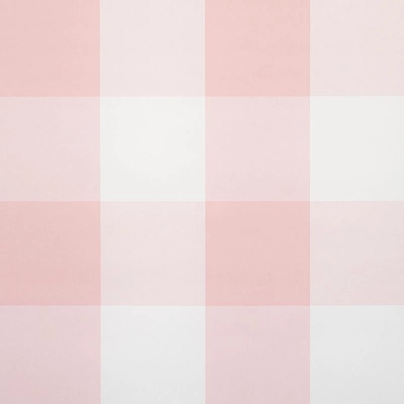 Schumacher Willa Check Large Wallpaper