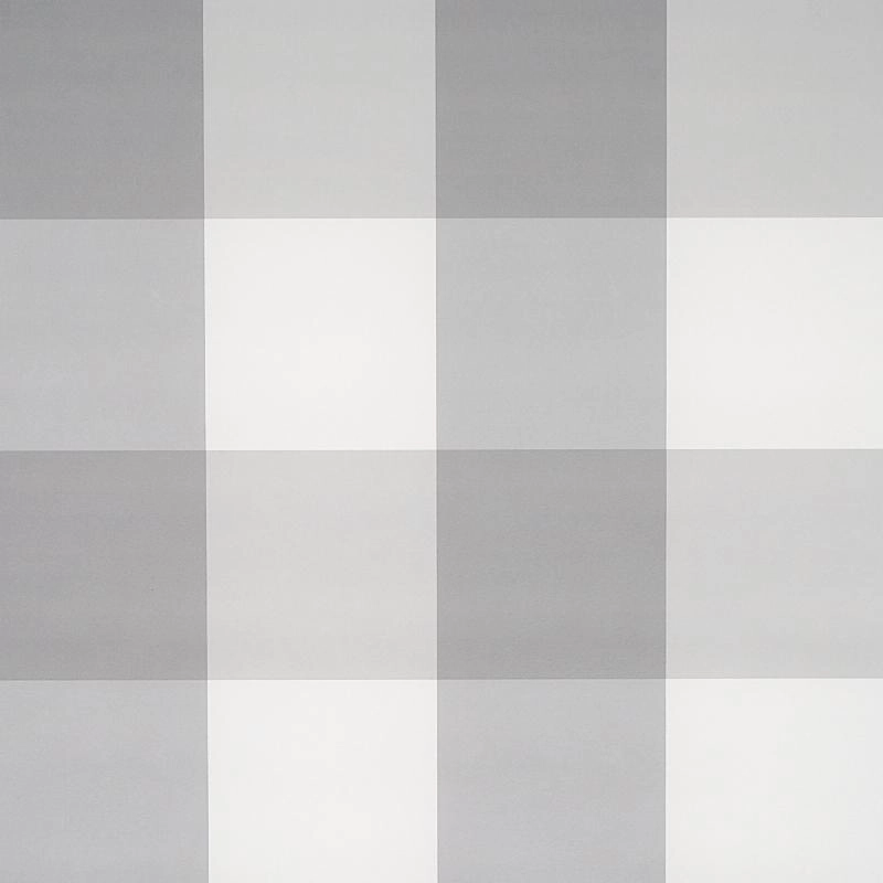 Schumacher Willa Check Large Wallpaper