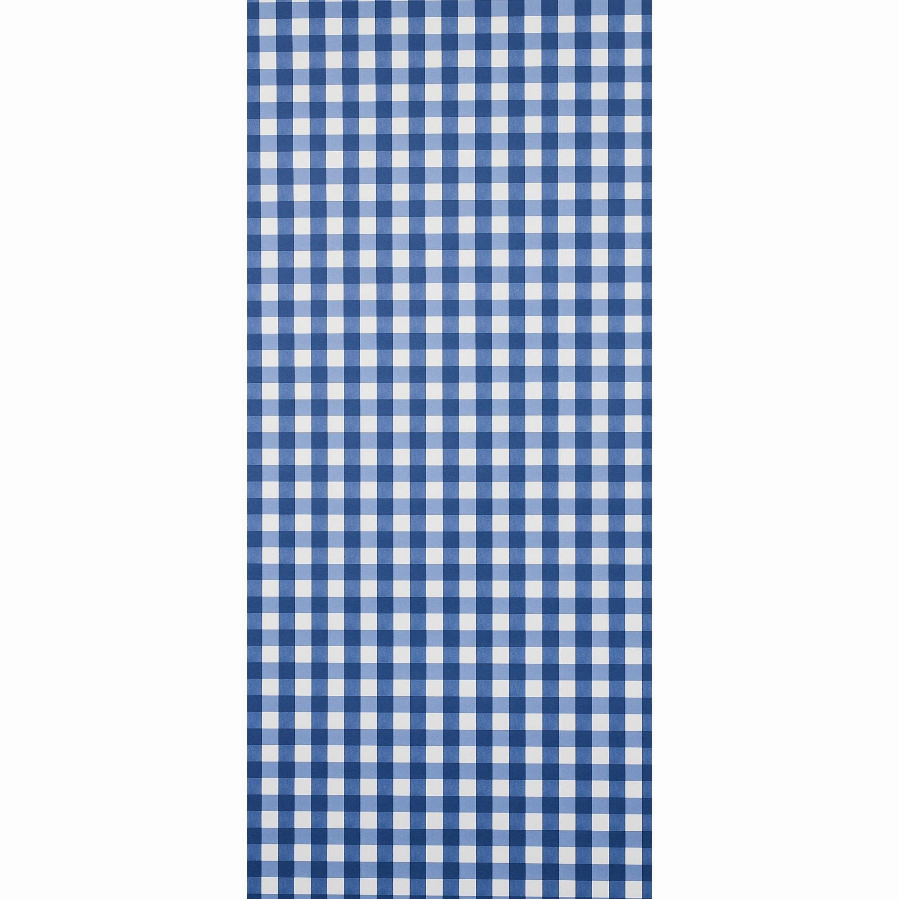Schumacher Willa Check Small Print Wallpaper