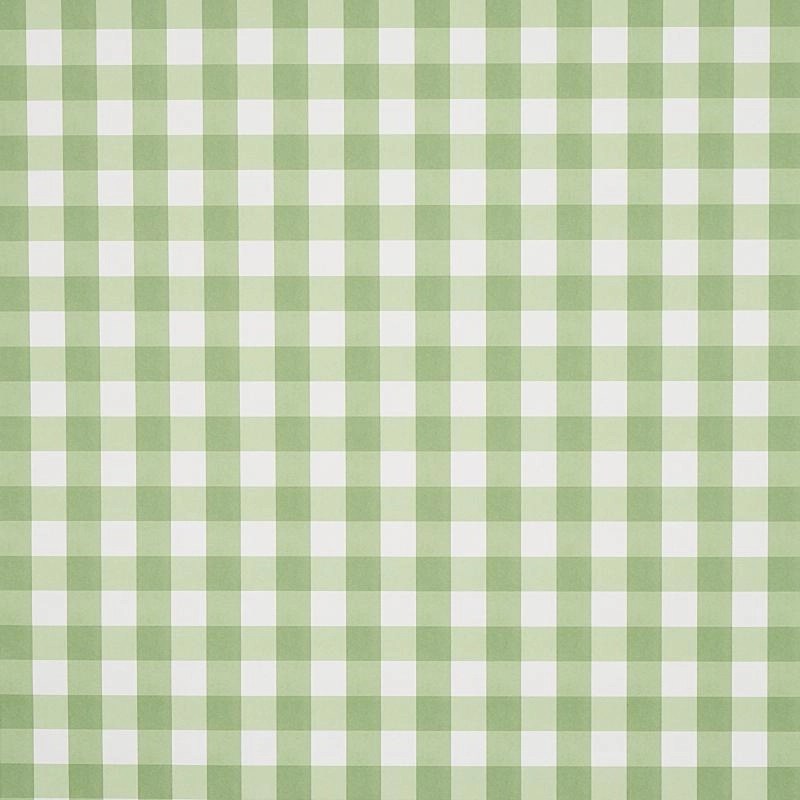 Schumacher Willa Check Small Print Wallpaper