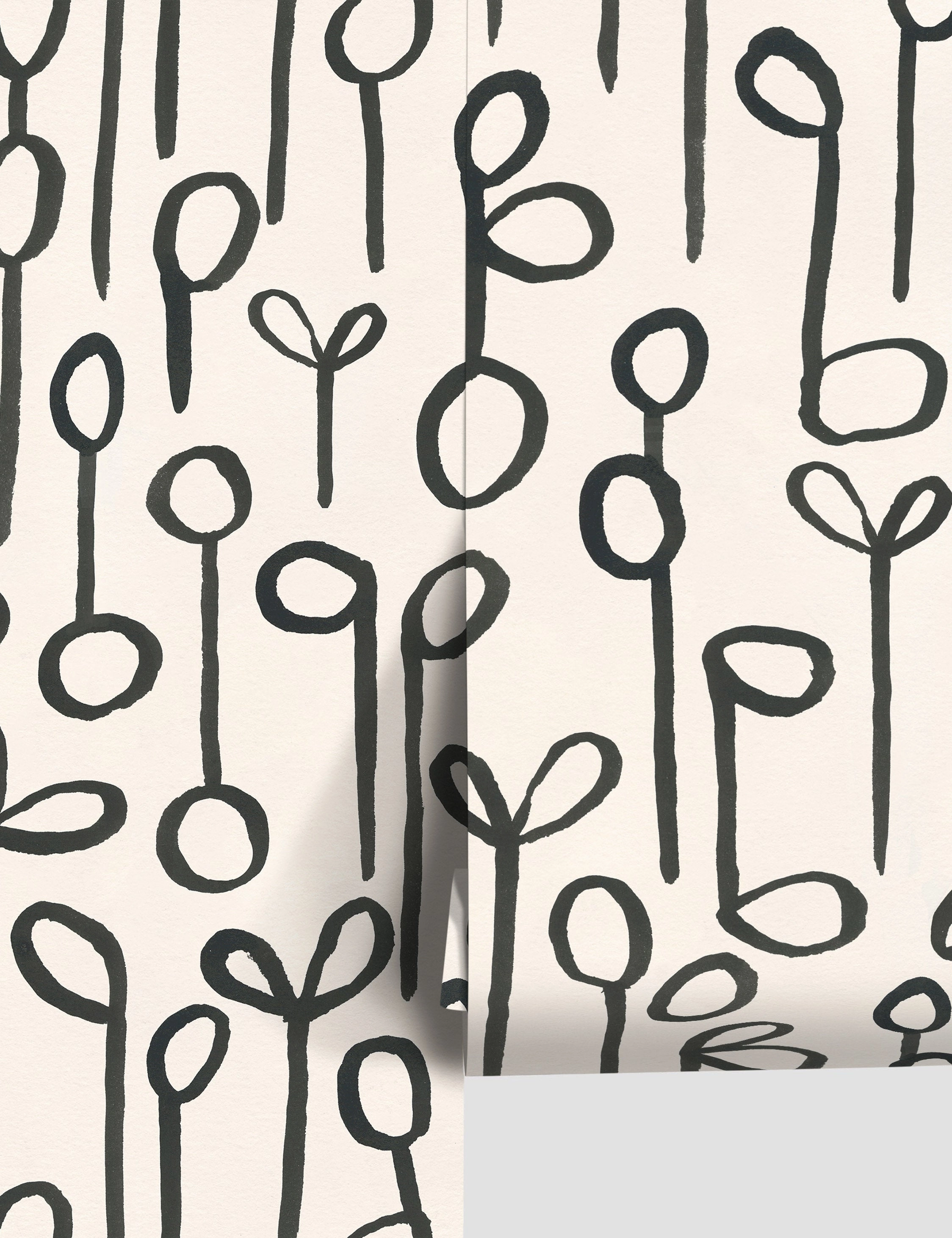 Seedlings Wallpaper by Susan Hable 