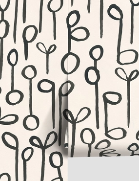 Seedlings Wallpaper by Susan Hable 