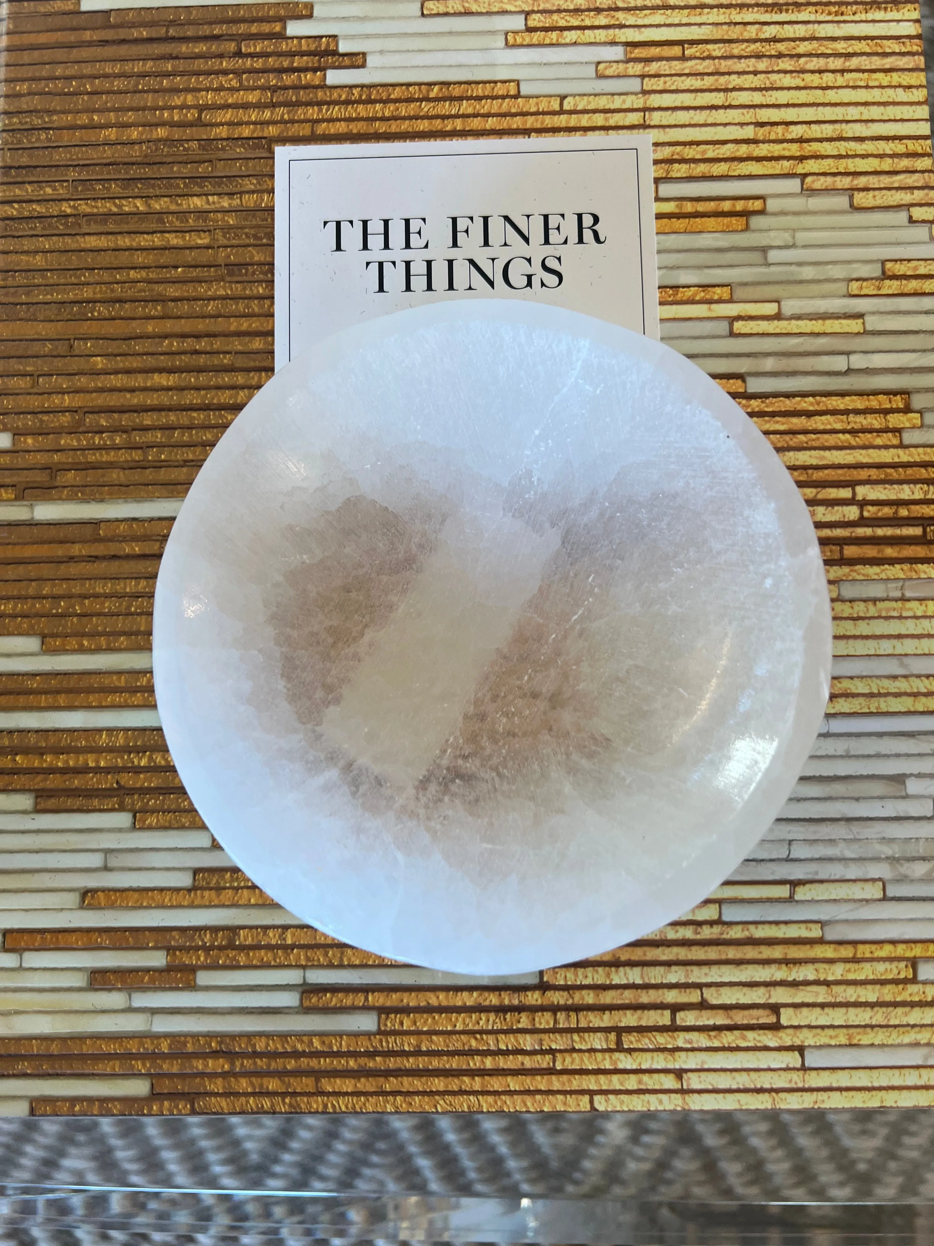 Selenite Bowls
