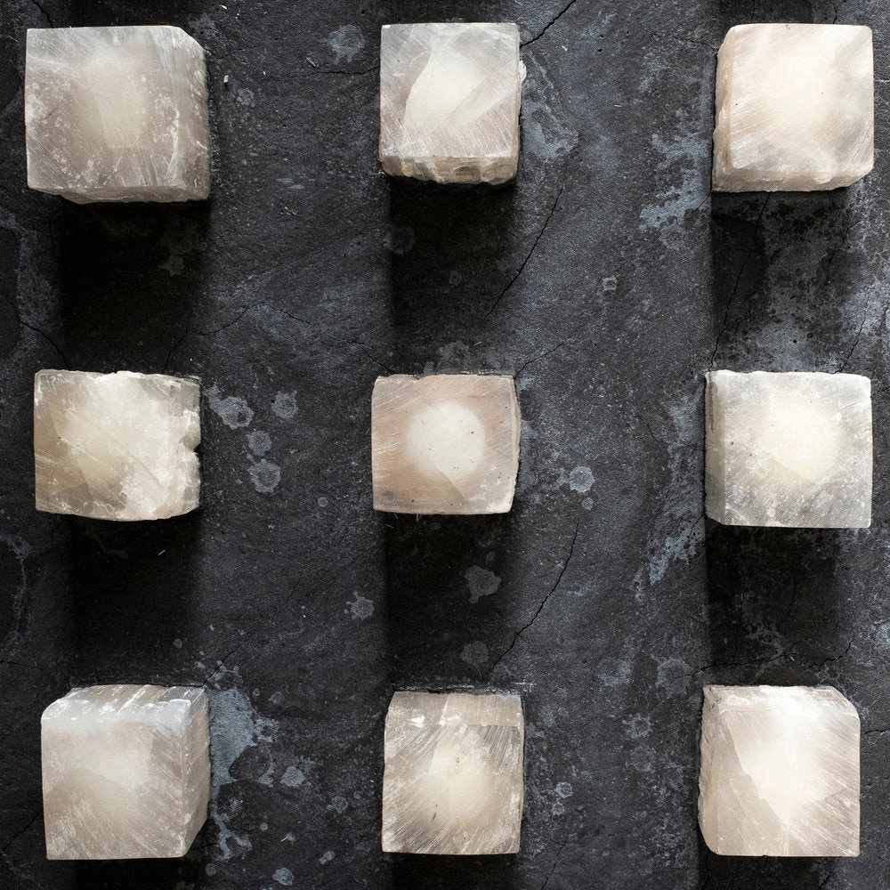 Selenite Cube Grid