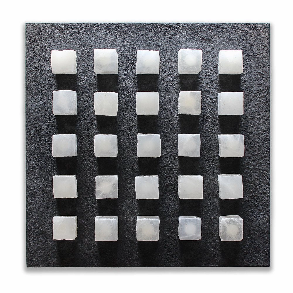 Selenite Cube Grid 