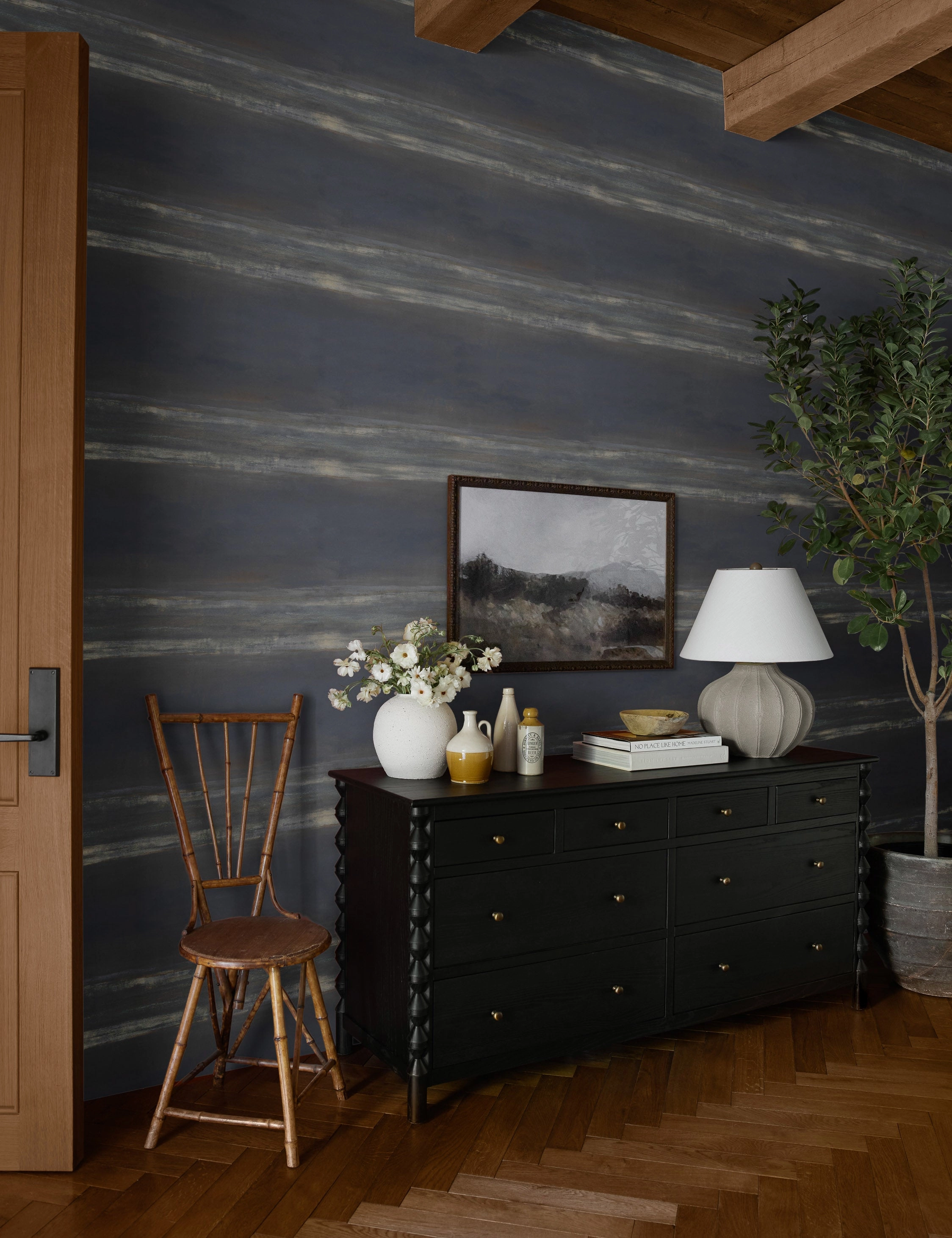 Serene Reflection Wallpaper by Carol Benson
