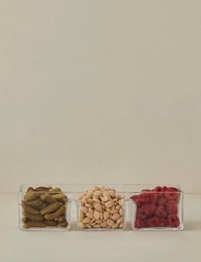 Serve Trio Dish by LSA International 