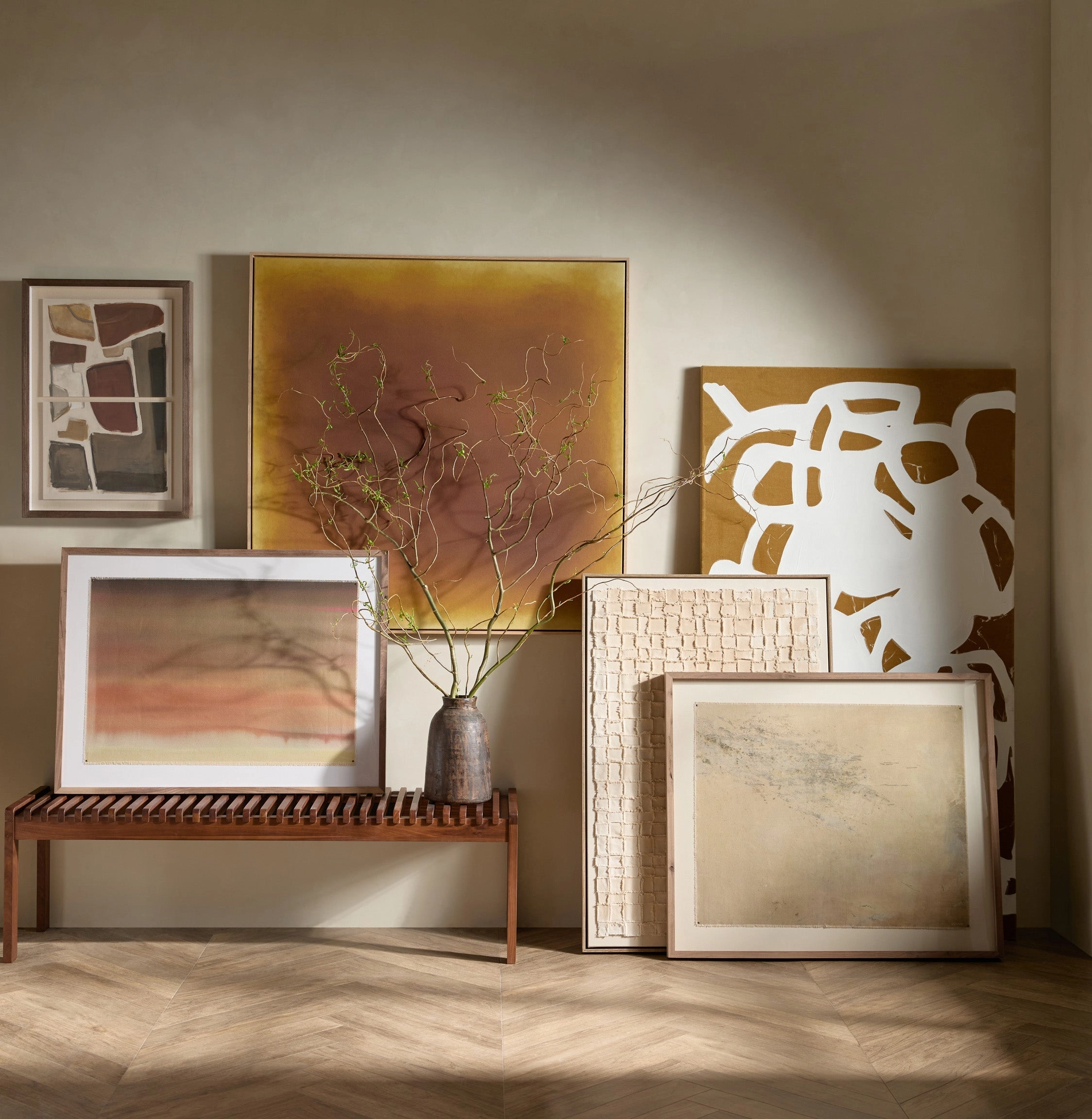 Seville Abstract Wall Art by ZBC House