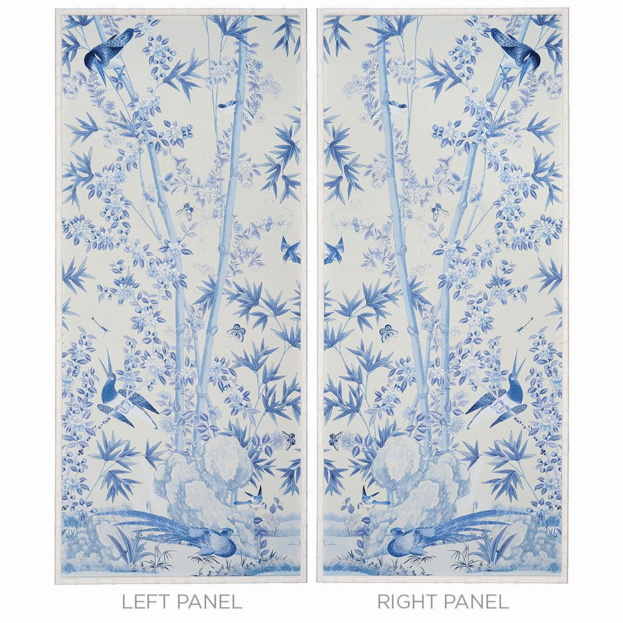 Shades Of Blue Brighton Pavilion Left Art Panel