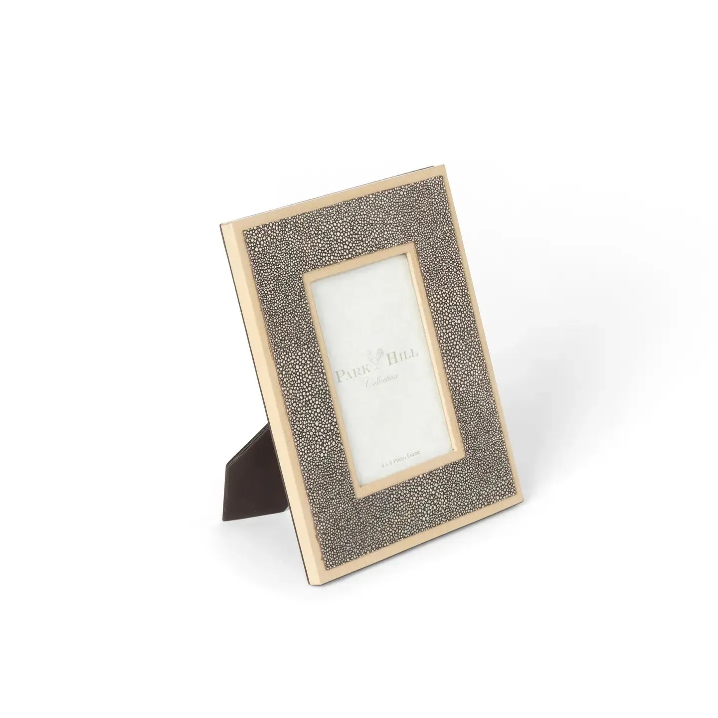 Shagreen Pattern Leather Photo Frame 