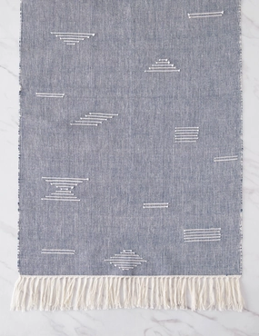 Shapes Runner by Minna, Blue 