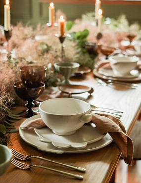 Shapeshifter Stoneware Dinnerware by Sarah Sherman Samuel 