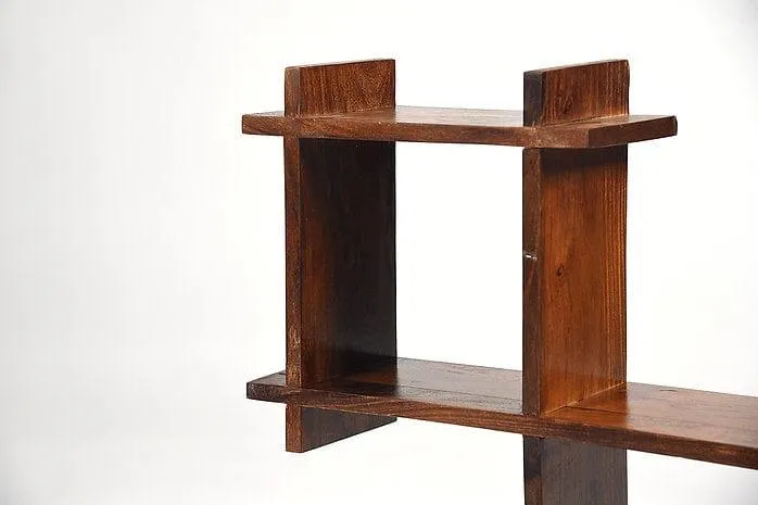 Sheesham Wood Kaushtubh Wall Shelf
