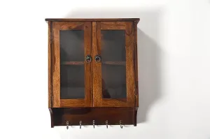 Sheesham Wood Saira Wall Shelf 