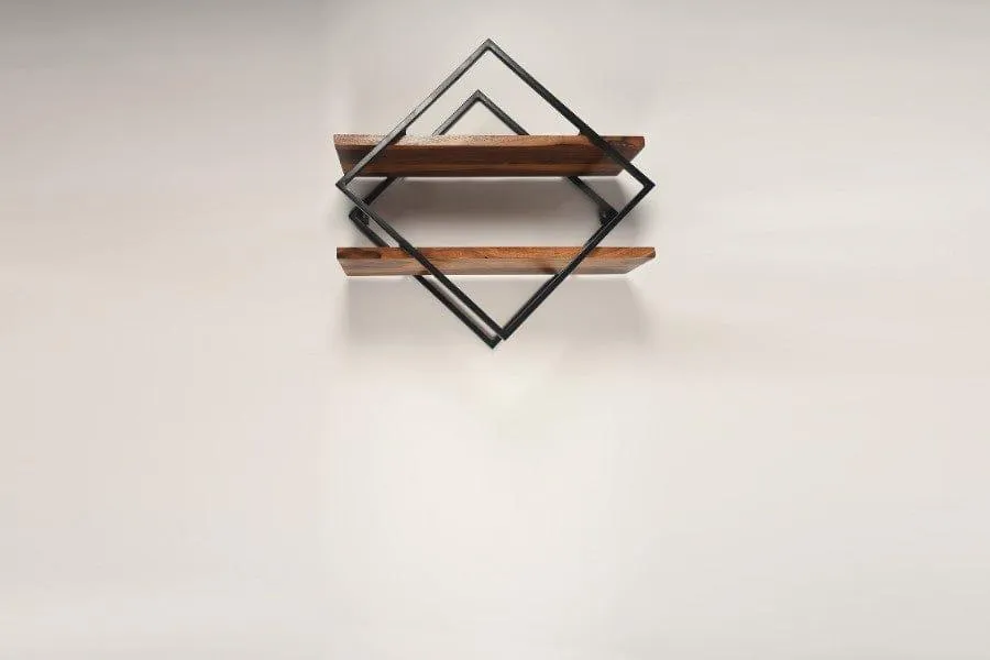 Sheesham Wood Vardaniya Wall Shelf