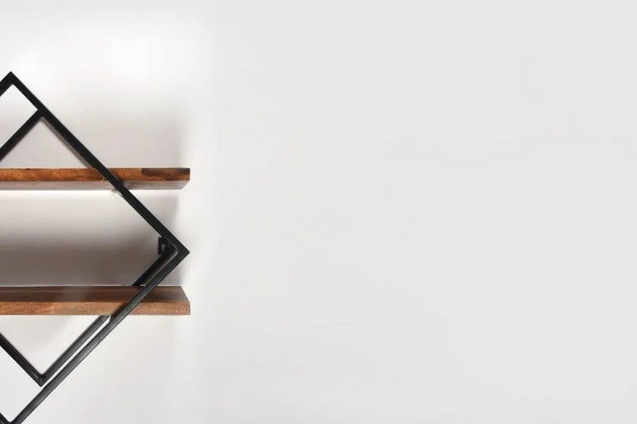 Sheesham Wood Vardaniya Wall Shelf