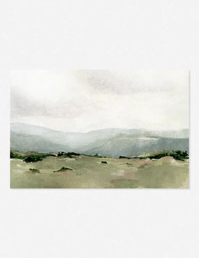 Shepherd's Meadow Print by Hannah Winters 