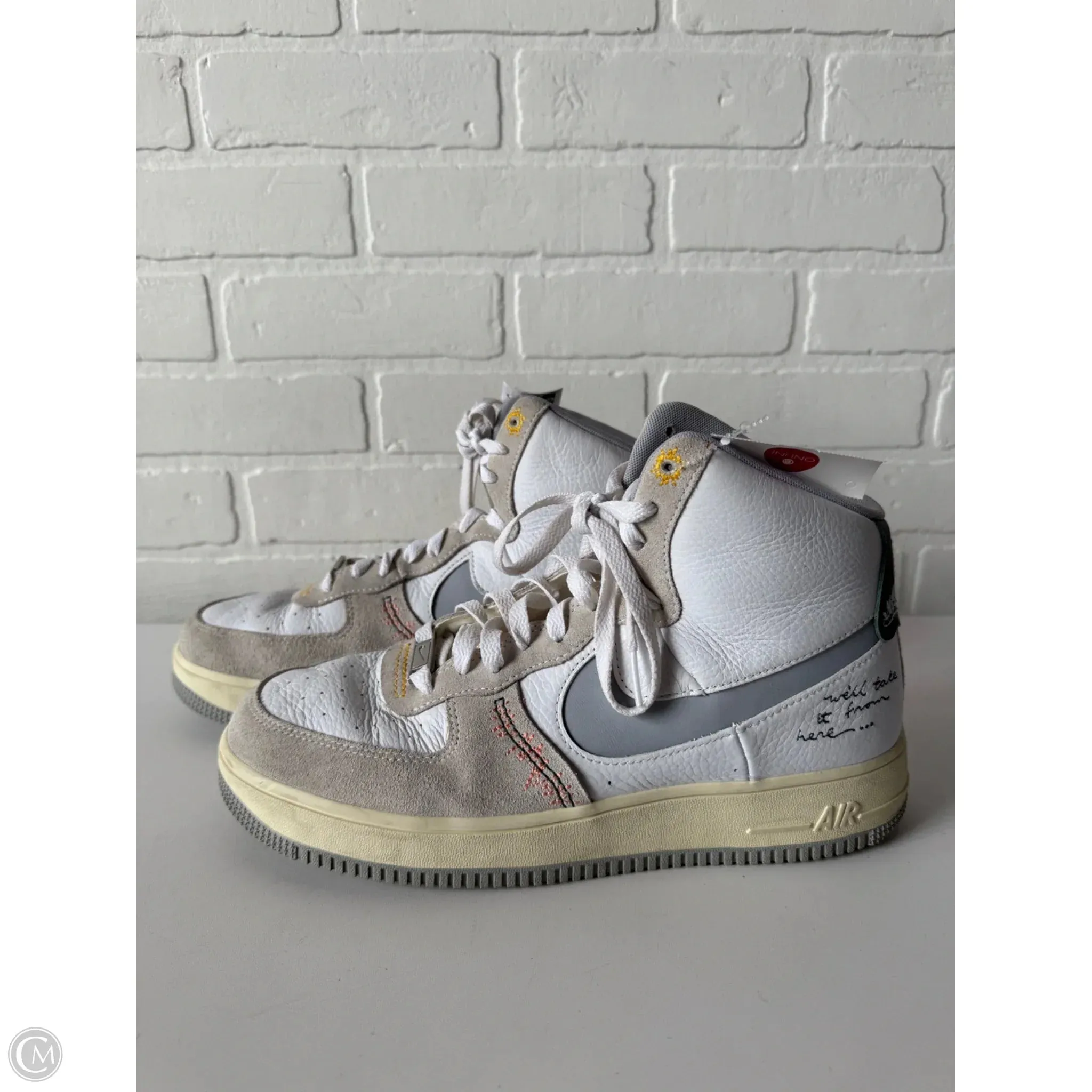 Shoes Athletic By Nike In Grey & White, Size: 11 nike