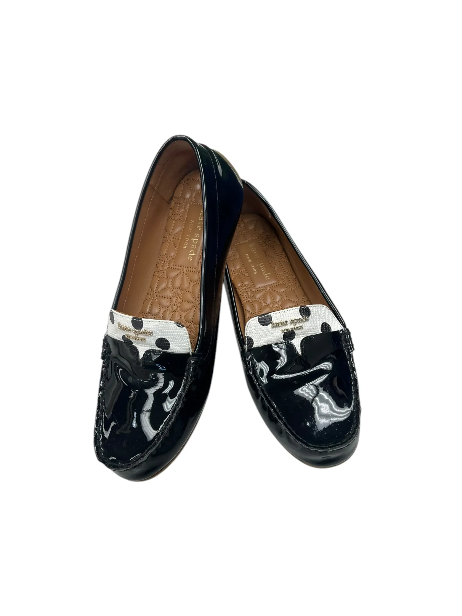 Shoes Designer By Kate Spade In Black & White, Size: 6.5 Kate Spade Bags