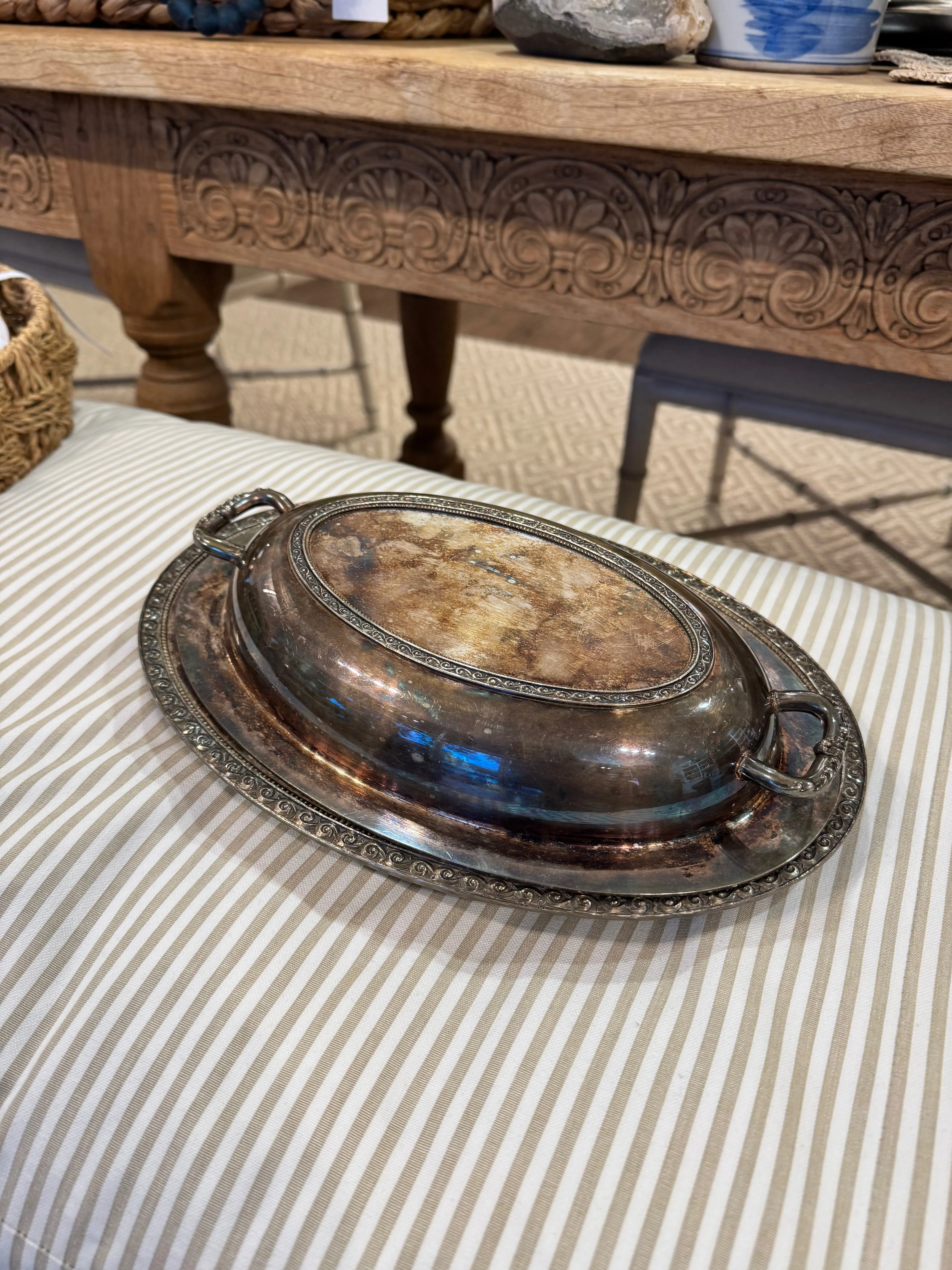Silver Plated Serving Dish