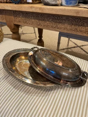 Silver Plated Serving Dish 
