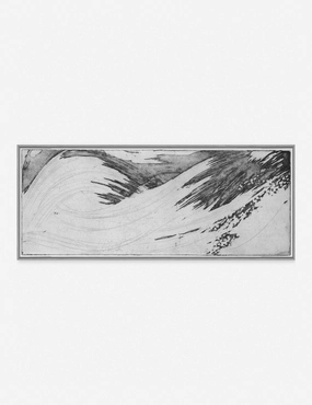 Silver Waves Wall Art by Kira Appelhans 