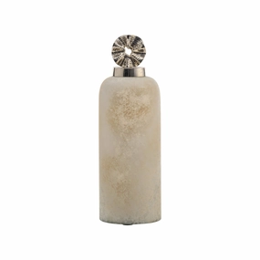 Small 14" Vase W/ Pinwheel Top 