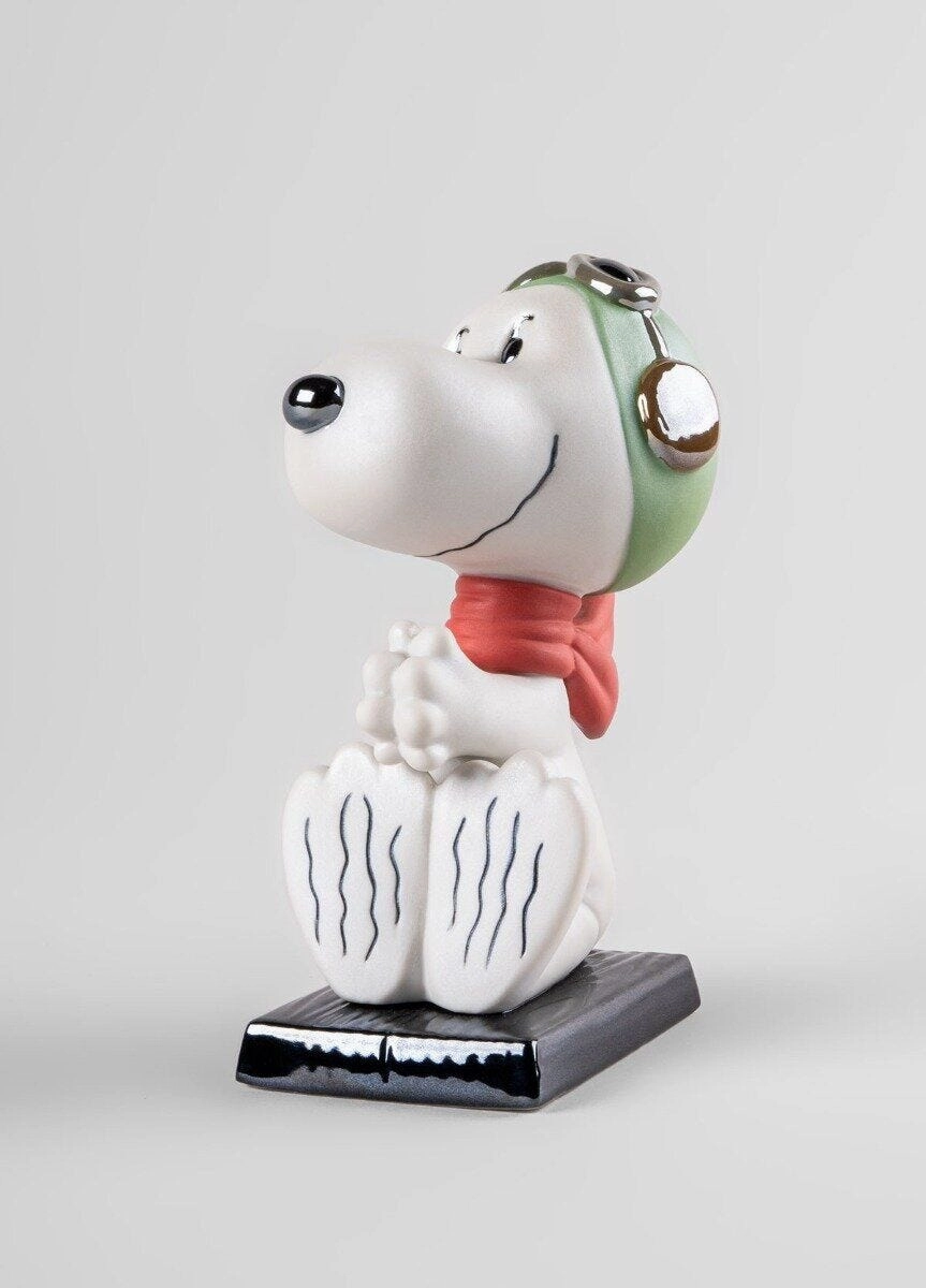 Snoopy Flying Ace Sculpture