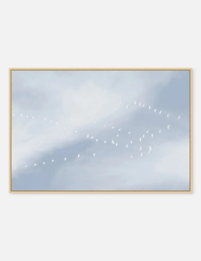 Soaring Blue Sky Print 