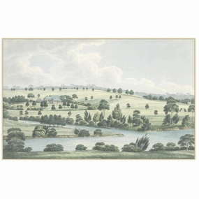 Soft Blue Countryside Framed Wall Art 