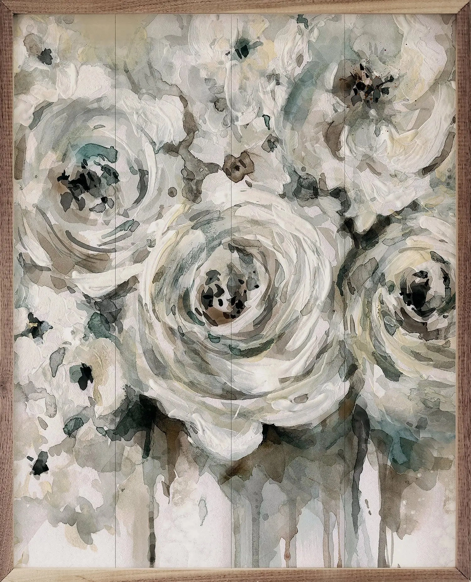 Soft Fragrance Wood Framed Print