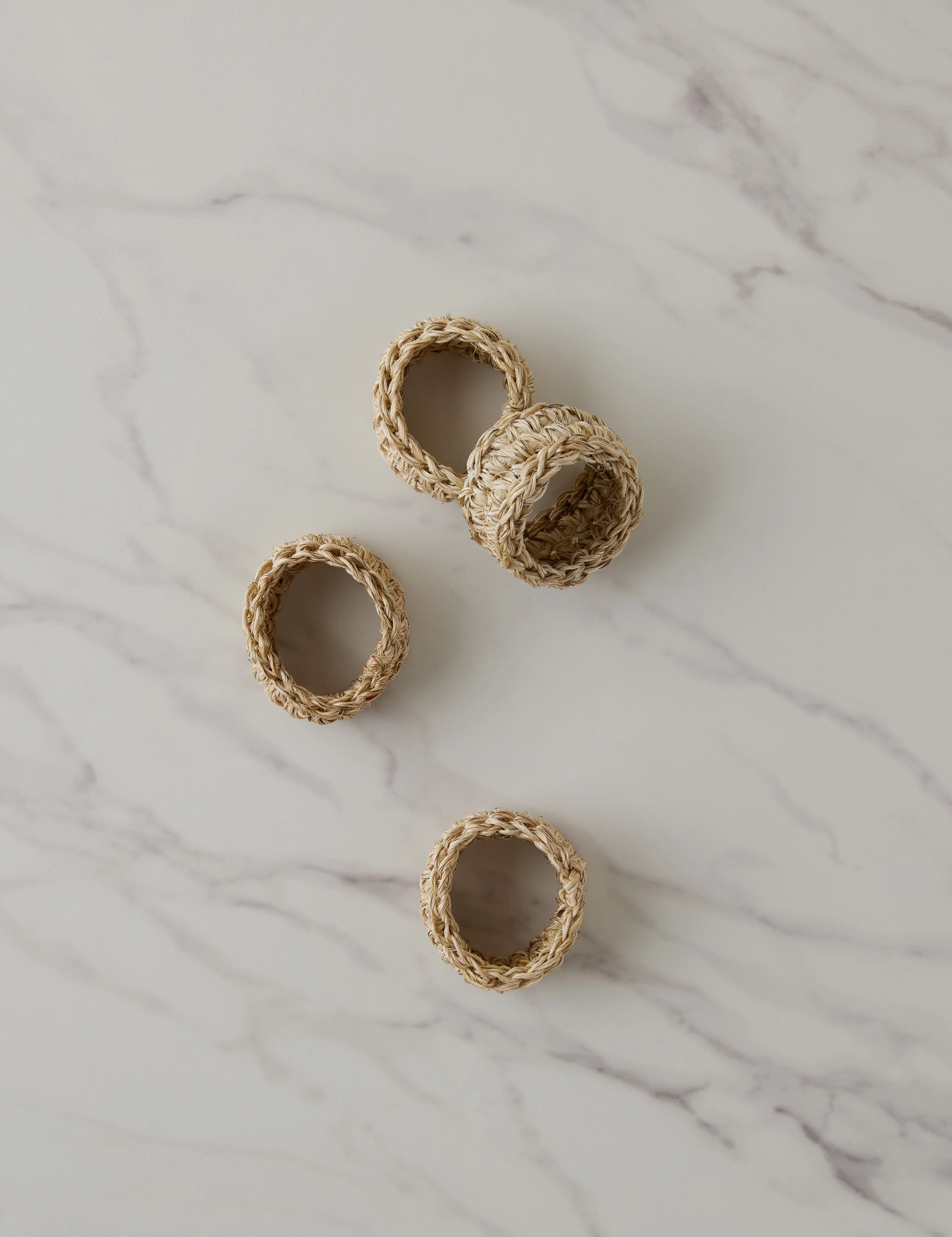Spiral Napkin Rings (Set of 4) by Tallo de Olivo