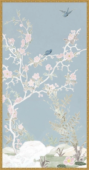 Spring Haven Chinoiserie 2 Framed Wall Art 