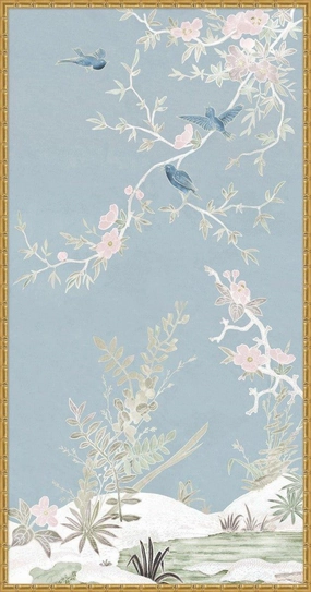 Spring Haven Chinoiserie 3 Framed Wall Art 