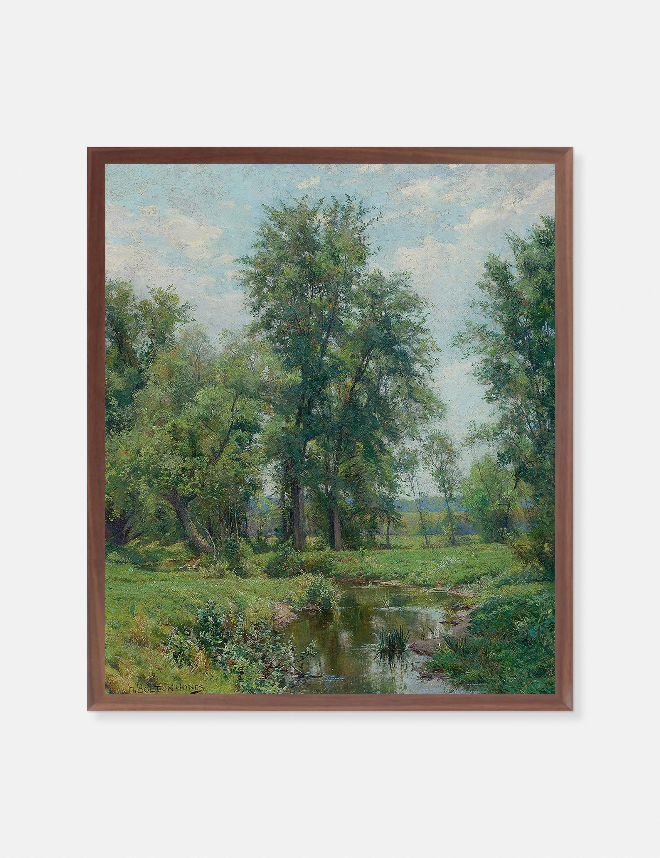 Springtime in Old Lyme, Connecticut Print by Hugh Bolton Jones